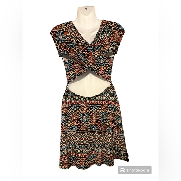 Vintage Empire Waist Mini Dress - Picture 2 of 5